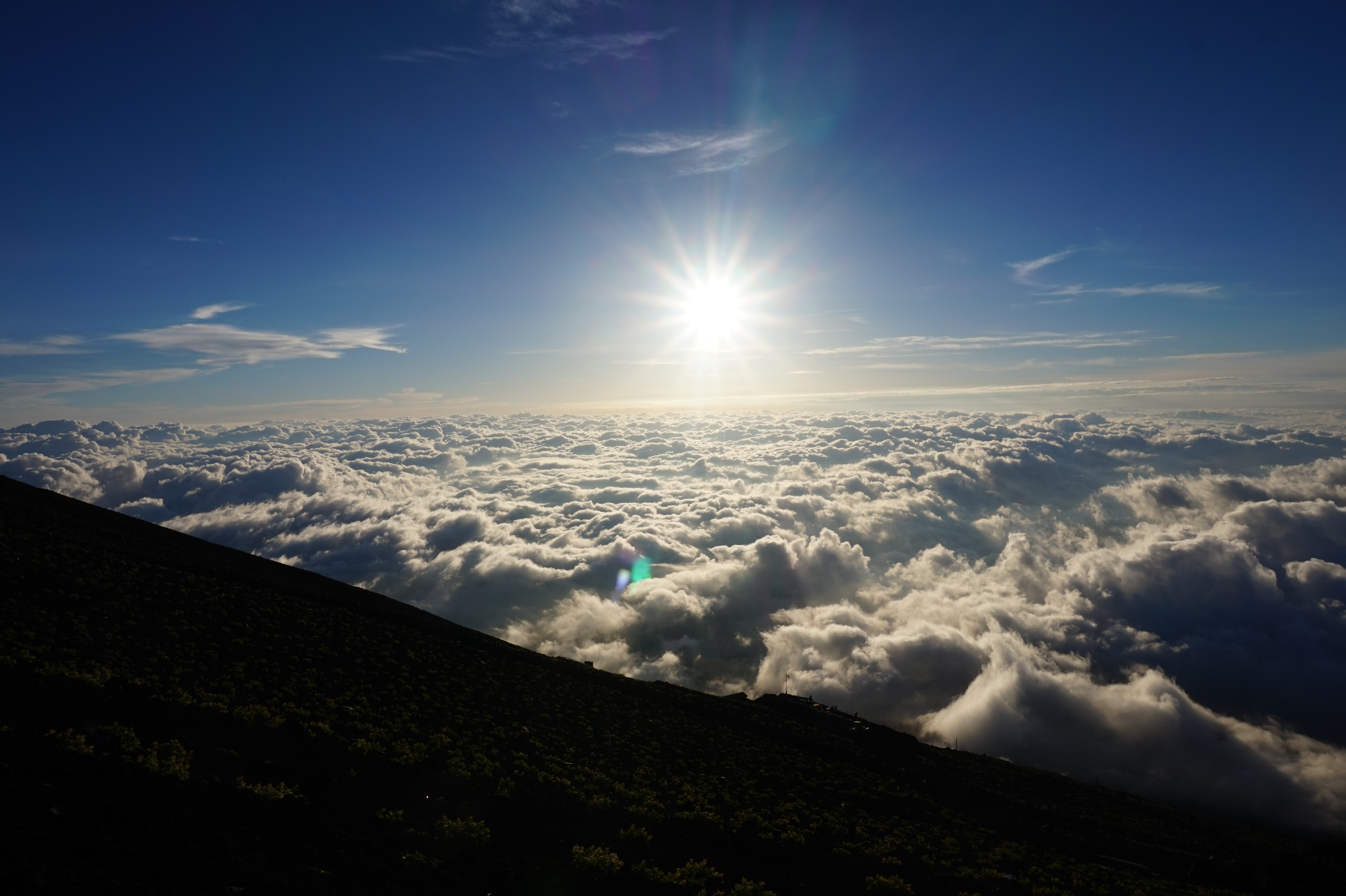 富士山の御来光